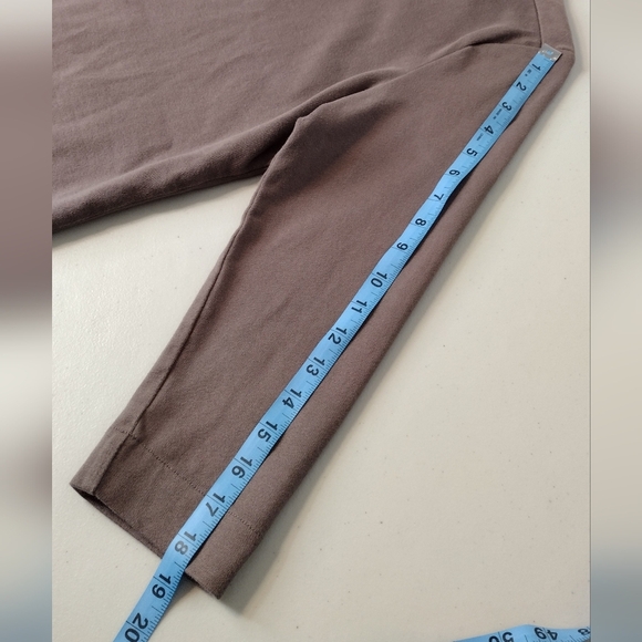 Kate Spade Saturday Boat Neck Minimalist Neutral Brown 3/4 Sleeve Top Sweater - Picture 13 of 13